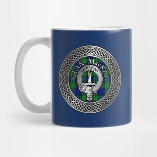 Clan MacKay Crest & Tartan Knot Mug